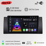 Android Auto Radio Carplay BMW E53 X5 Series 5 E39