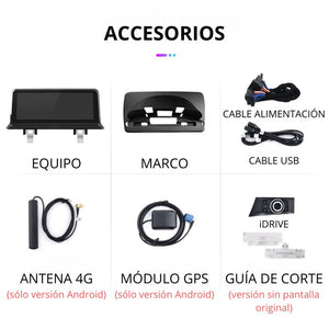 10-inch Android Auto Carplay Screen for BMW 1 Series E81 E82 E87 E88