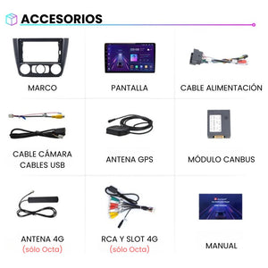 Android Auto Carplay Screen BMW 1 Series E81 E82 E87 E88