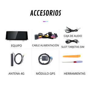 Android Auto Carplay Screen BMW 2 Series Active Tourer F45 Gran Tourer F46 BMW M2 F87 2013 - 2018