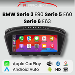 Android Auto Carplay Screen BMW 3 5 6 Series E60 E61 E63 E64 E90 E91 E92 CCC CIC