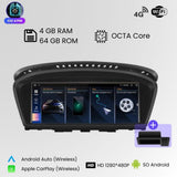 Radio Android Auto Carplay BMW Serie 3 5 6 E60 E61 E63 E64 E90 E91 E92 CCC CIC