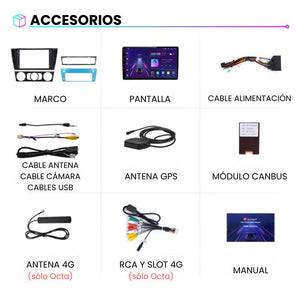 Android Auto Carplay Screen BMW 3 Series E90 E91 E92 E93