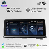 Android Auto Radio Carplay BMW 5 Series F10 F11 2011 - 2017