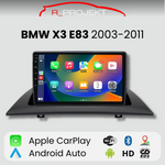 Pantalla Android Auto Carplay BMW X3 E83 2003 - 2011