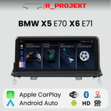 Android Autoradio Carplay <tc>BMW</tc> X5 E70 F15 X6 E71 F16 2007-2013