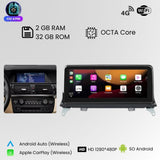 Android Auto Radio Carplay BMW X5 E70 F15 X6 E71 F16 2007-2013