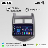 Radio Android Auto Carplay Chevrolet Aveo 2011-2015