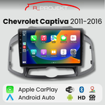 Android Auto CarPlay Bildschirm Chevrolet Captiva 2011-2016