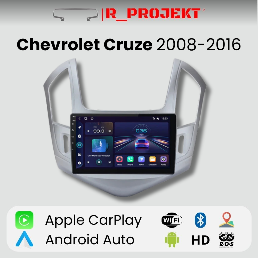 Radio Android Auto Carplay Chevrolet Cruze 2008-2016