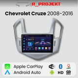 Radio Android Auto Carplay Chevrolet Cruze 2008-2016