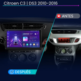 Radio Android Auto Carplay Citroen C3 - DS3 2010-2016