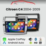 Pantalla Android Auto Carplay Citroen C4 2004 - 2009