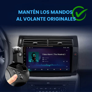 Android Auto Carplay Screen Citroen C4 2004 - 2009