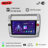 Radio Android Auto Carplay Citroen C4 2004 - 2009