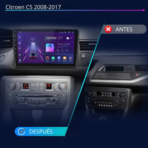 Android Auto Carplay Screen Citroen C5 2008-2017