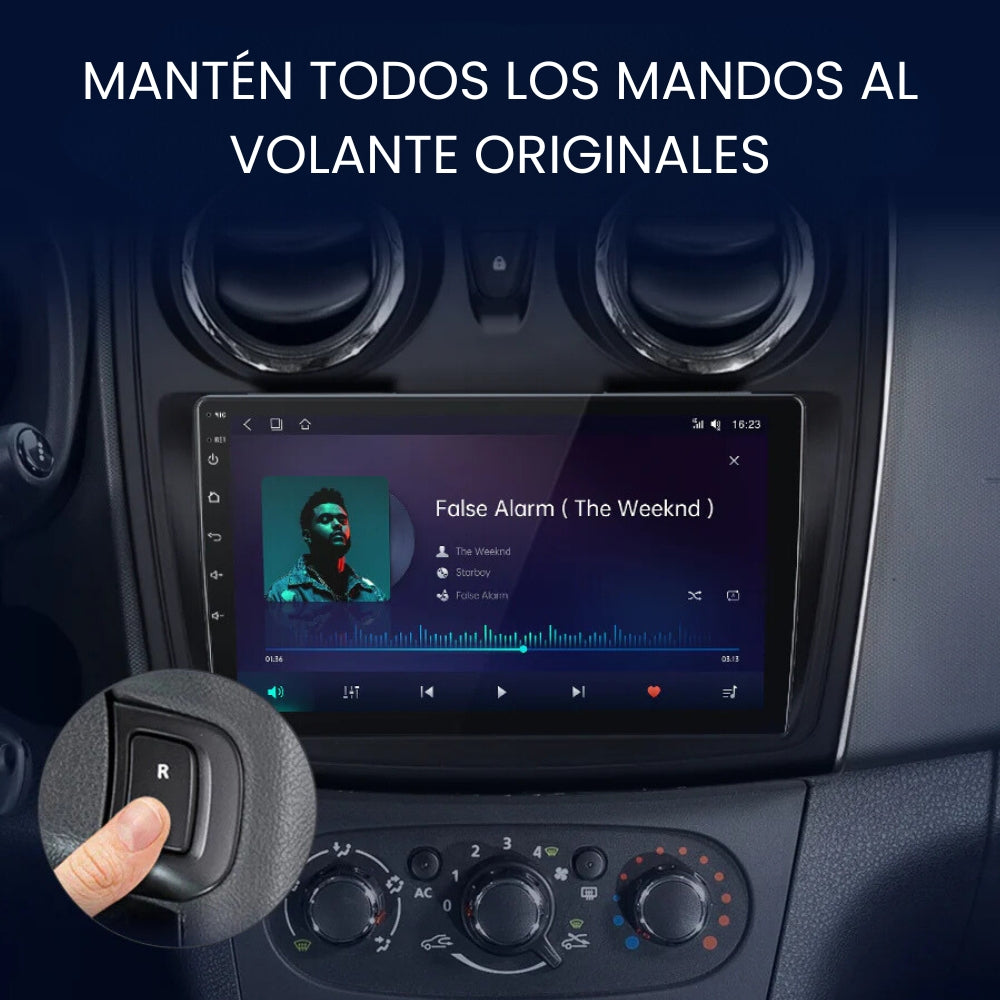 Radio Android Auto Carplay Dacia Sandero Logan Dokker 2012-2019