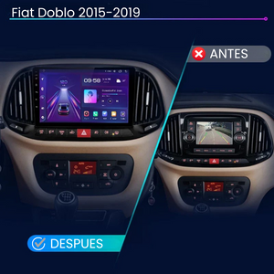 Android Auto Carplay Fiat Doblo 2015-2019 Screen