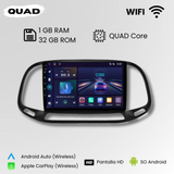 Radio Android Auto Carplay Fiat Doblo 2015-2019