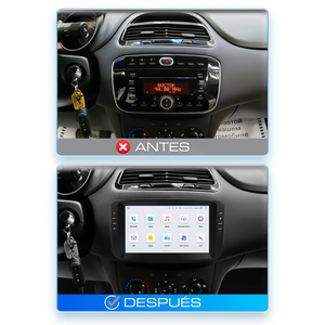 Autoradio Android Auto Carplay Fiat Linea Punto EVO 2012-2015