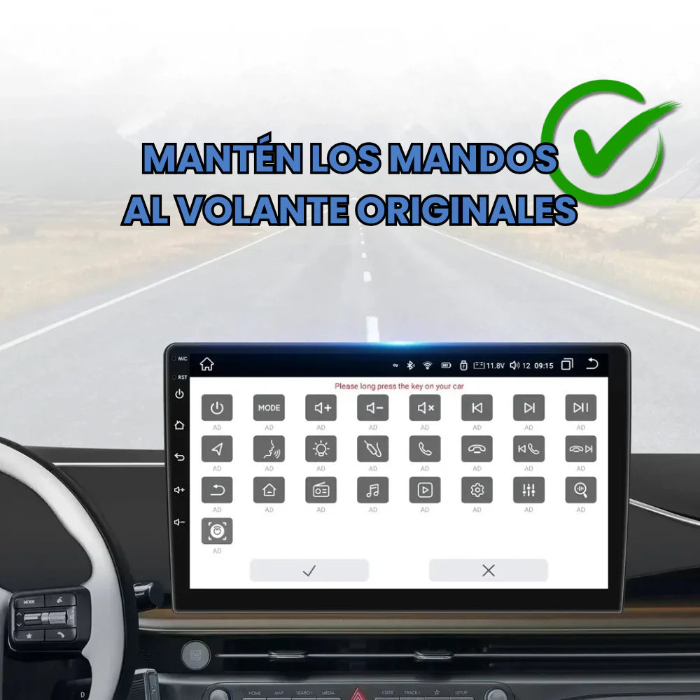 Radio Android Auto Carplay Fiat Linea Punto EVO 2012-2015