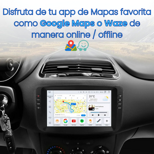 Autoradio Android Auto Carplay Fiat Linea Punto EVO 2012-2015