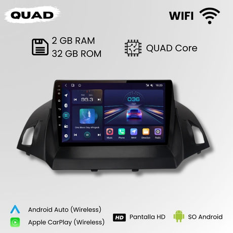 Radio Android Auto Carplay Ford C-Max Kuga 2 2012 - 2016