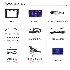 Android Auto Carplay Screen Ford Fiesta 5 MK5 2002-2008