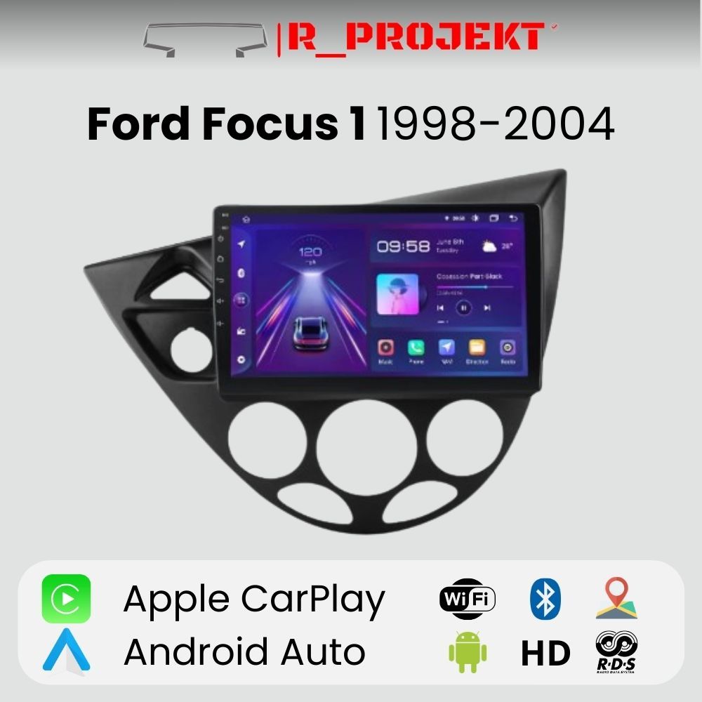 Radio Android Auto Carplay Ford Focus 1 MK1 1998-2004