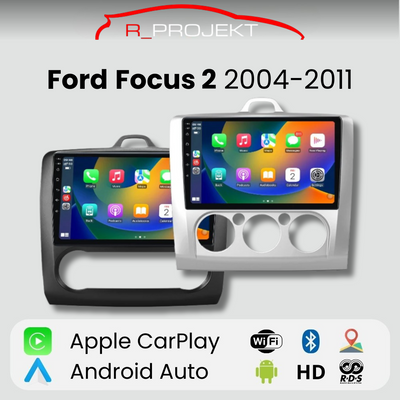 Android Auto Carplay Screen Ford Focus 2 MK2 2004-2011