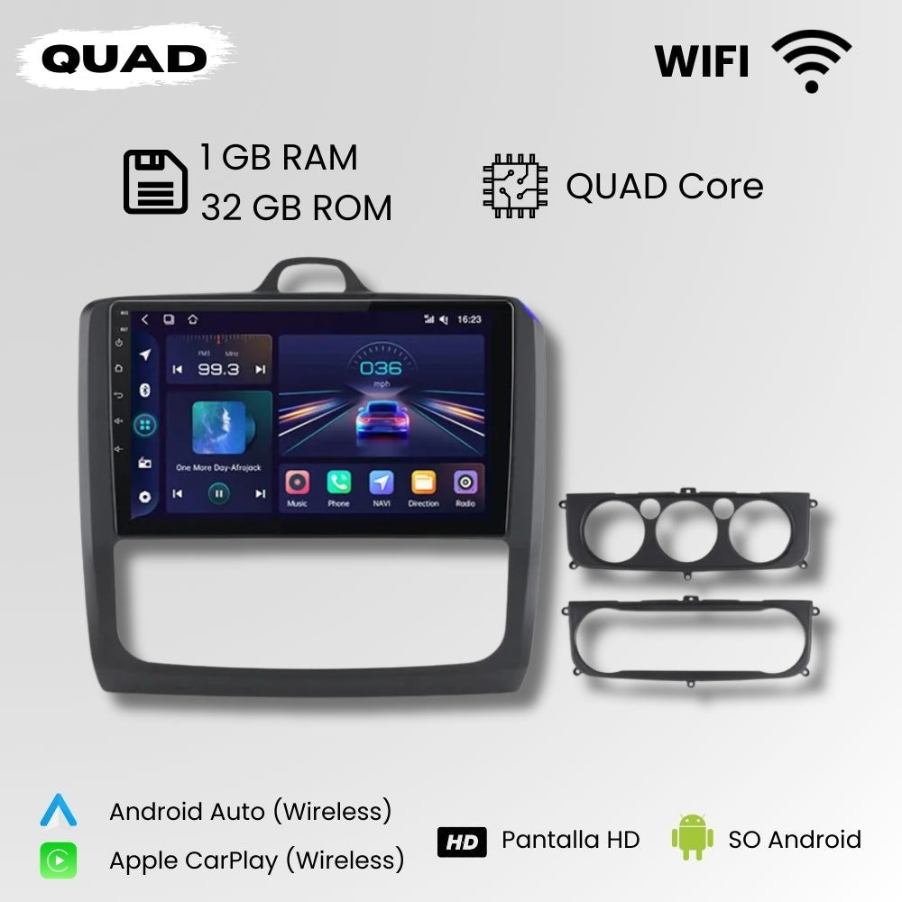 Radio Android Auto Carplay Ford Focus 2 MK2 2004-2011