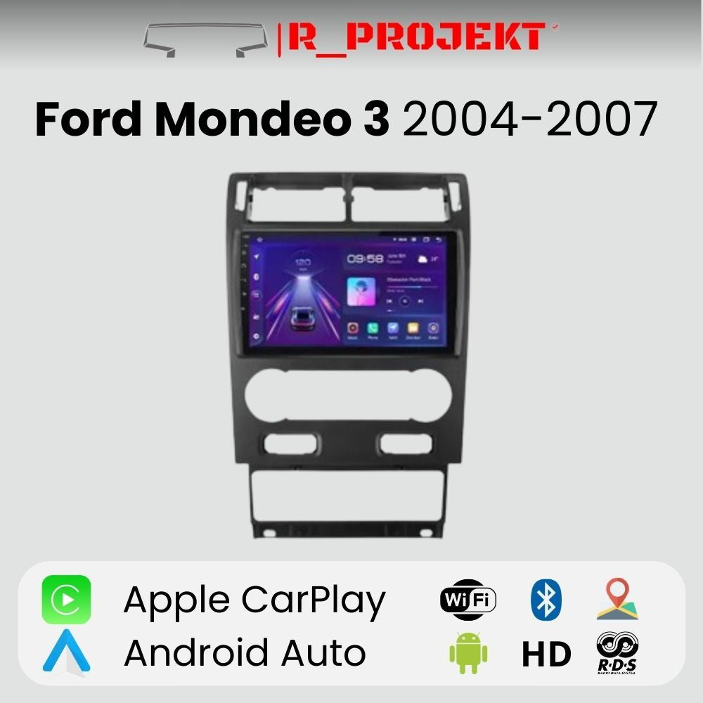 Radio Android Auto Carplay Ford Mondeo 3 2004 - 2007