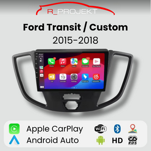 Android Auto Carplay screen Ford Transit 2015 - 2018