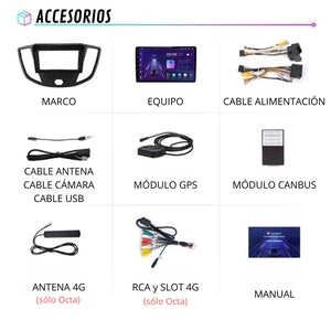 Android Auto Carplay screen Ford Transit 2015 - 2018