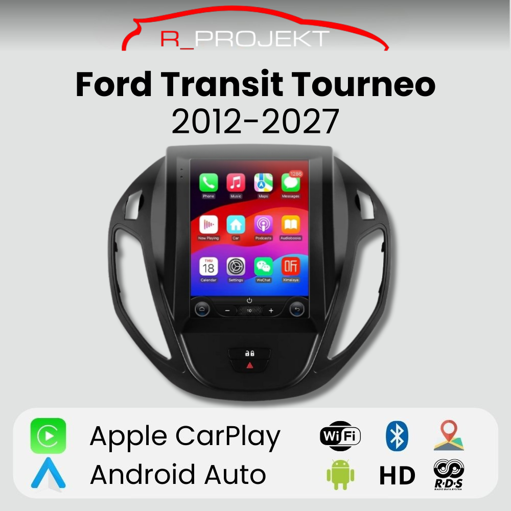 Radio Android Auto Carplay Ford Transit Tourneo 2012-2017