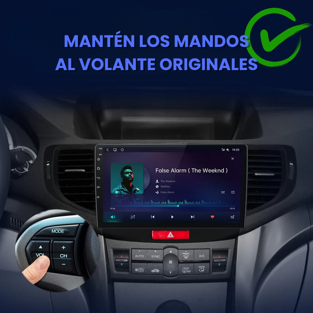 Radio Android Auto Carplay Honda Accord 8 2008-2012