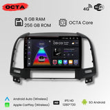 Android Autoradio Carplay Hyundai Santa Fe 2 2006-2012