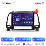 Radio Android Auto Carplay Hyundai Santa Fe 2 2006-2012 RProjekt