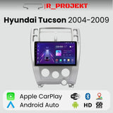 Radio Android Auto Carplay Hyundai Tucson 2004 - 2009