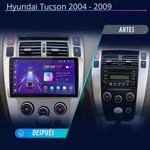 Android Auto Carplay Screen Hyundai Tucson 2004-2009