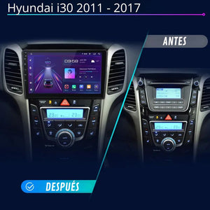 Android Auto Carplay Screen Hyundai i30 2011-2017