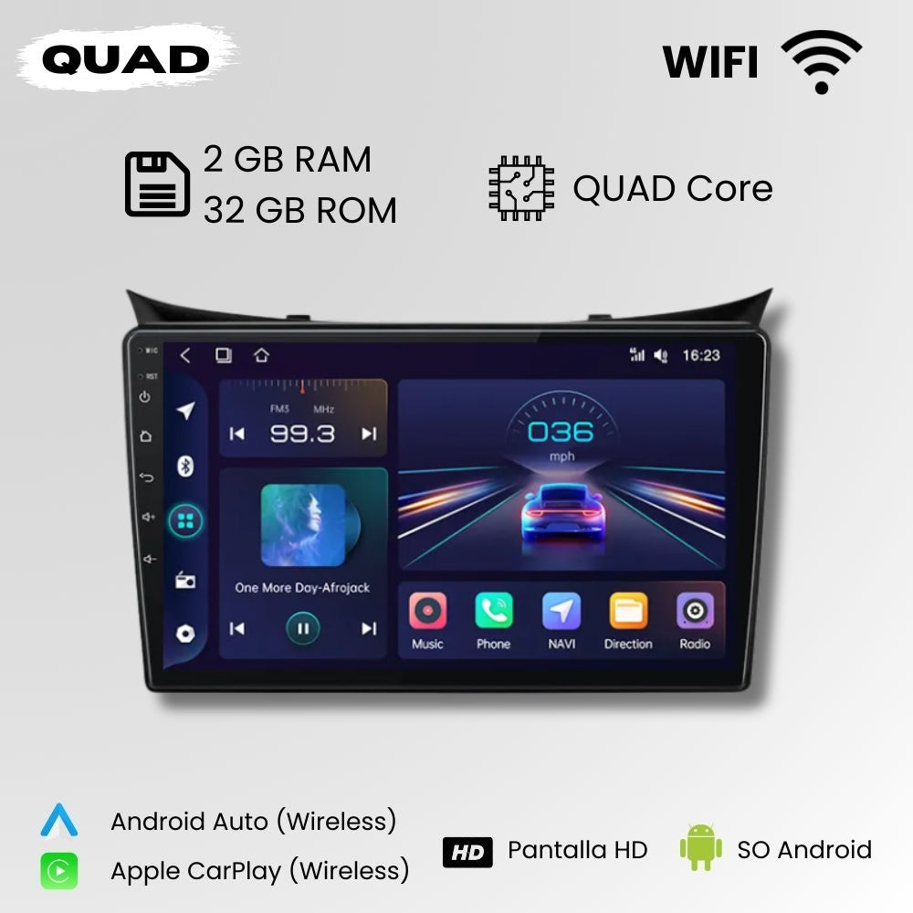 Radio Android Auto Carplay Hyundai i30 2011-2017