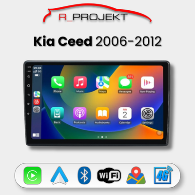Android Auto Carplay Head Unit Kia Ceed Cee'd 1 2006-2012