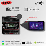 Radio Android Auto Carplay Kia Ceed Cee'd 2 2012-2018