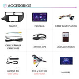 Android Autoradio Carplay Kia Rio 2011-2015