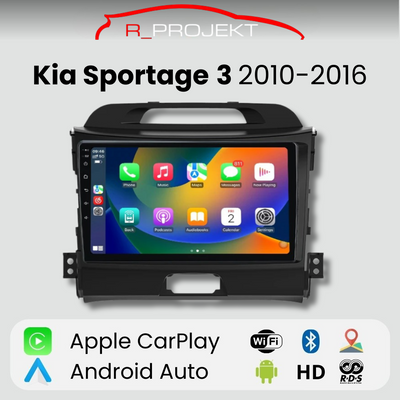 Android Auto Carplay Kia Sportage 3 2010-2016 Screen