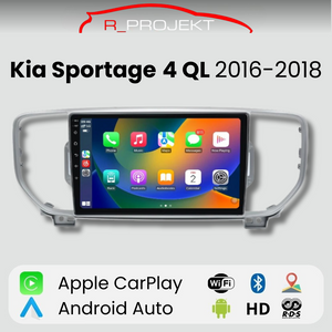 Head Unit Android Auto Carplay Kia Sportage 4 QL 2016-2018