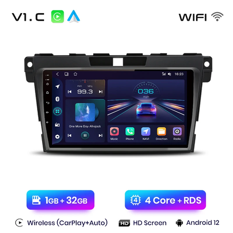 Radio Android Auto Carplay Mazda CX-7 CX7 2008 - 2015 RProjekt