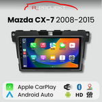 Android Auto CarPlay Bildschirm Mazda CX-7 CX7 2008-2015