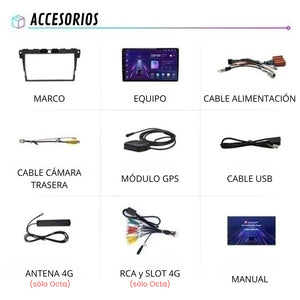 Android Auto Carplay Screen Mazda CX-7 CX7 2008-2015